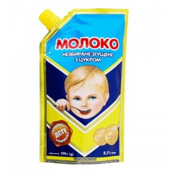  Молоко згущене Первомайськ з цукром 8,5%  290г