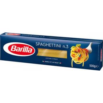 Макарони Spaghettini №3 500г ТМ Barilla