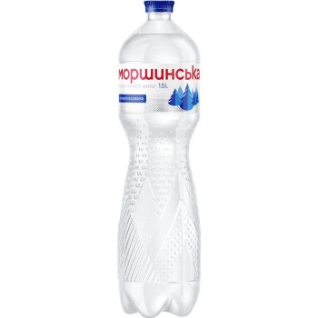 Вода сильногазована 1.5л ТМ Моршинська
