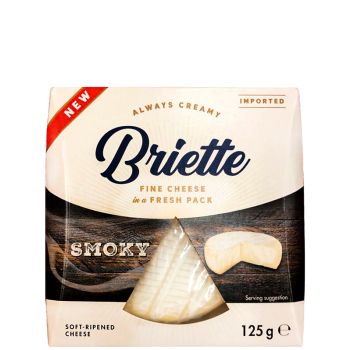 Сир Briette Smoky з ароматом диму 60%, 125г