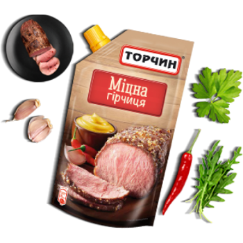 Гірчиця Міцна130 г Торчин