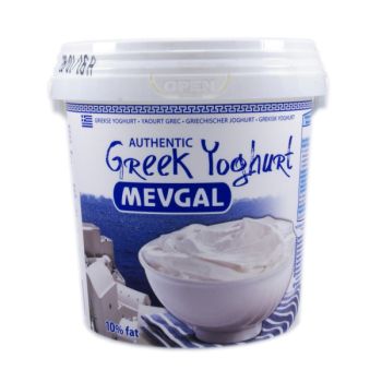 Йогурт Грецький натуральний 1кг ТМ Mevgal
