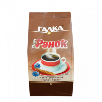 Напій розчинний Галич Ранок 100г ТМ Галка