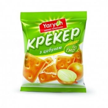 Крекер з цибулею 180г Ярич