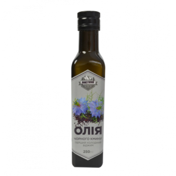 Олія з чорного кмину 250мл Honeywood
