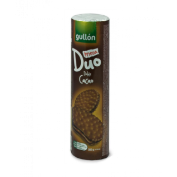 Печиво Gullon Mega Duo темне з шоколадним кремом  500 г