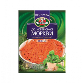 Приправа до корейської моркви Ніжна 30г Чемпіон