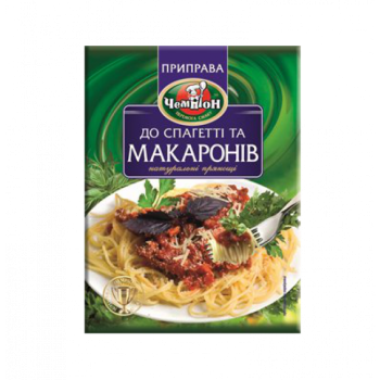 Приправа до спагетті та макаронів 30г ТМ Чемпіон