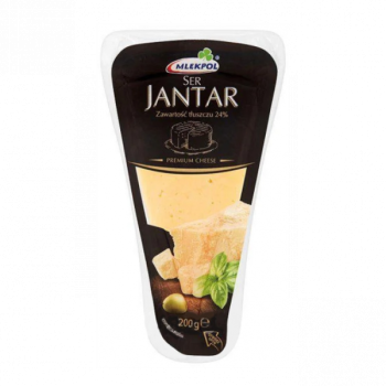 Сир пармезан Jantar 200г ТМ Mlekpol