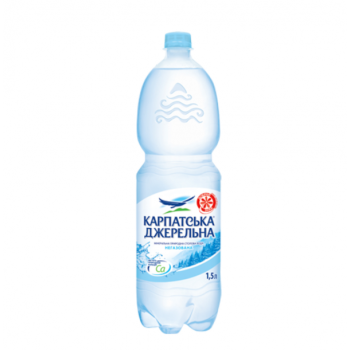 Вода Карпатська Джерельна негазована 1,5л