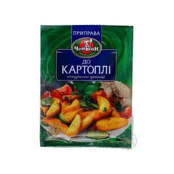 Приправа до картоплі фрі 30г ТМ Чемпіон
