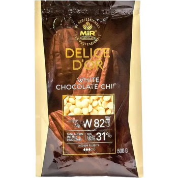Шоколад білий Delice D'or chips 2.5кг ТМ MIR