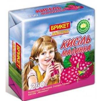 Кисіль брикет Малинка 160 гр Ласочка