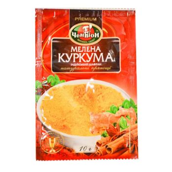 Куркума мелена 10 г ТМ"Чемпіон"