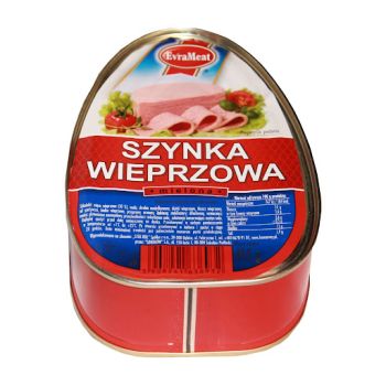 Шинка консервована 445г Evrameat