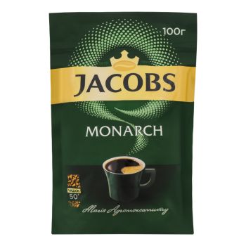 Кава розчинна сублімована 50г  Jacobs Monarch 