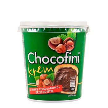 Паста шоколадно горіхова Chocofini 400г ТМ Milimi