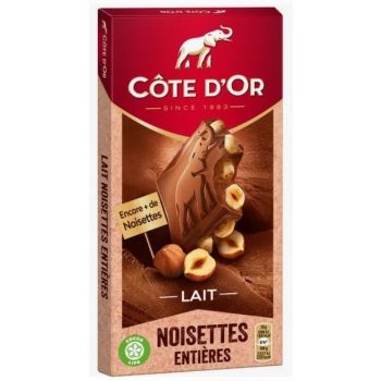 Шоколад NOISETTES ENTIÈRES TABL 180г ТМ Côte d'Or