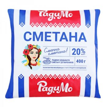 Сметана 20%  400г ТМ Радимо